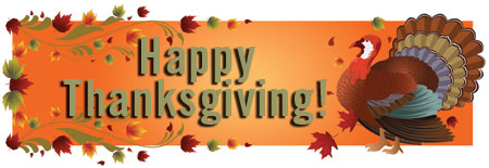 Holiday Hours – Happy Thanksgiving!